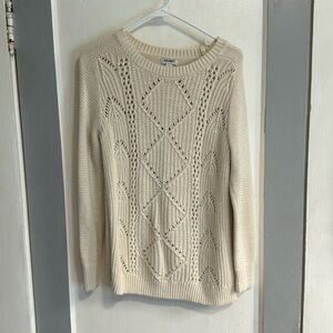 Cream Old Navy Sweater